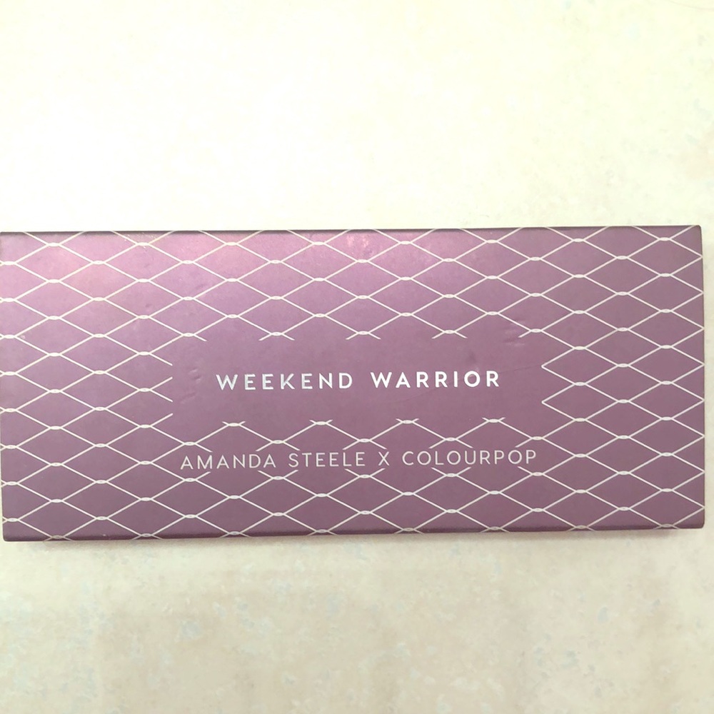 Amanda Steele Weekend Warrior Colourpop Eyeshadow